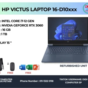 HP VICTUS LAPTOP 16-D10xxx