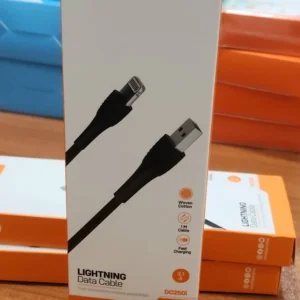 Data Cable Microdigit Dc250i Lightning Woven Cotto